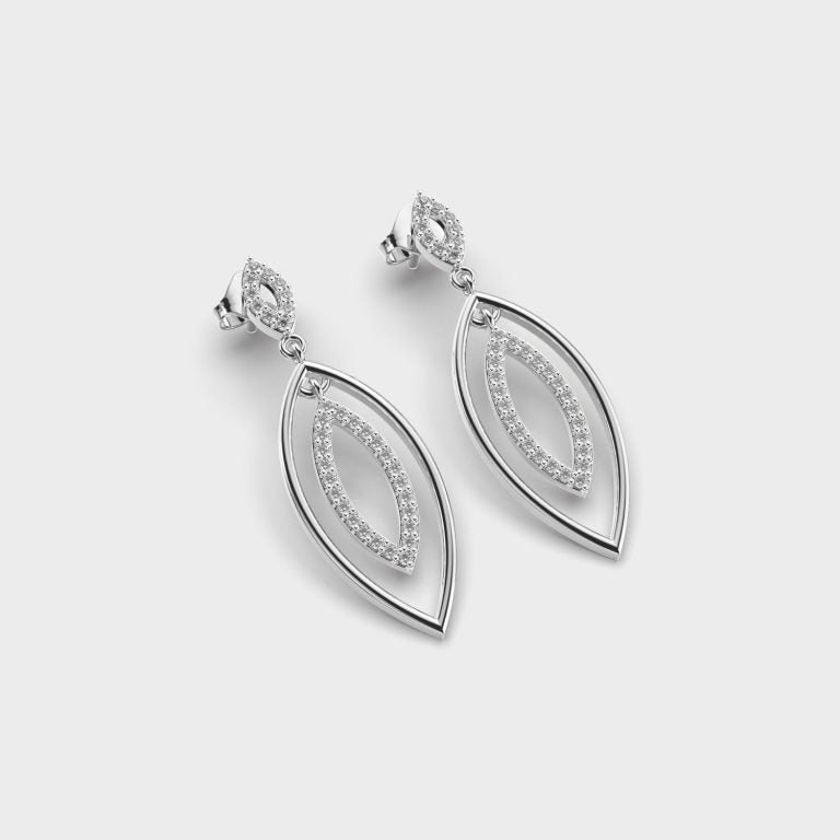 Enchanting Mystery Diamond Earrings