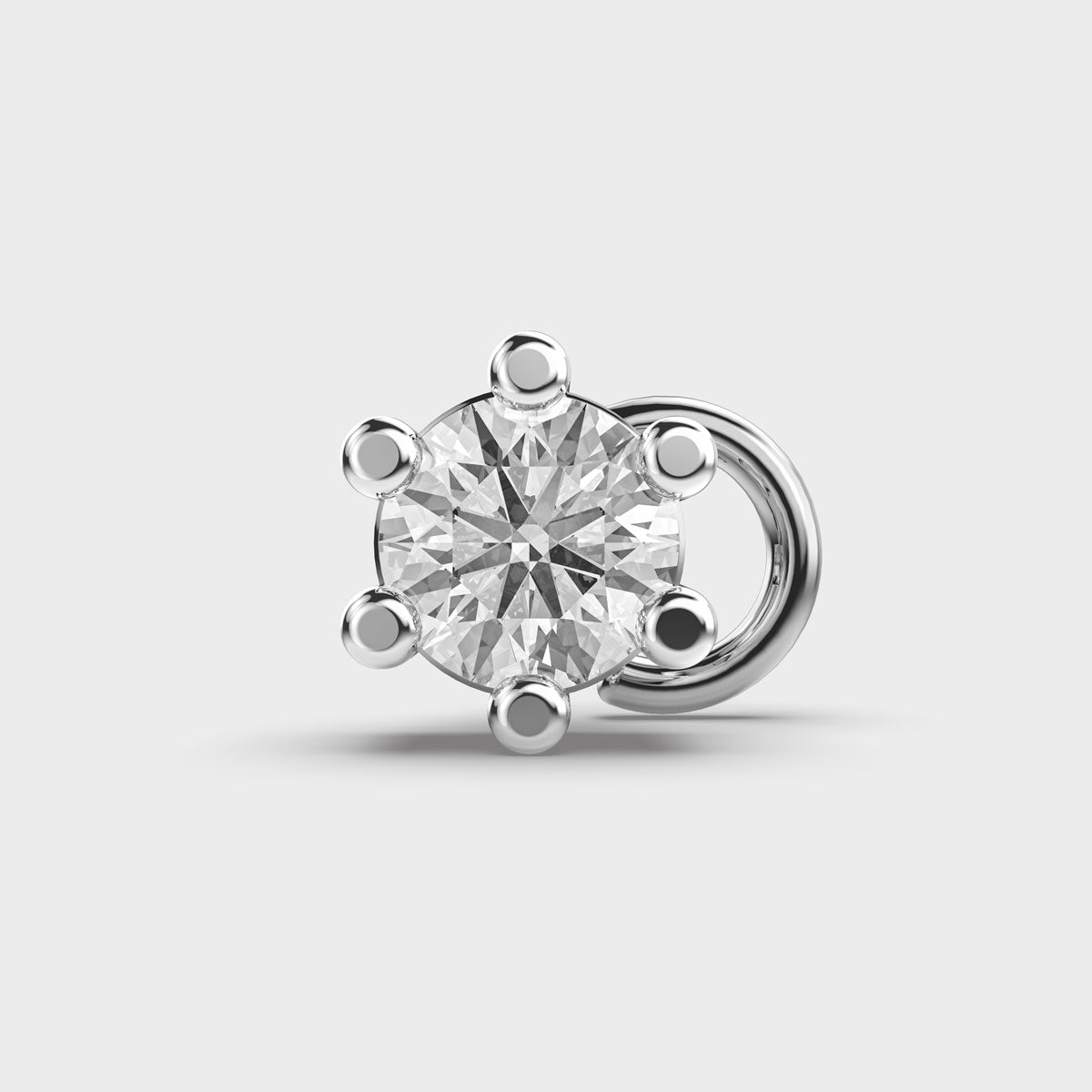 7 Cent Solitaire Moonshine Nosepin