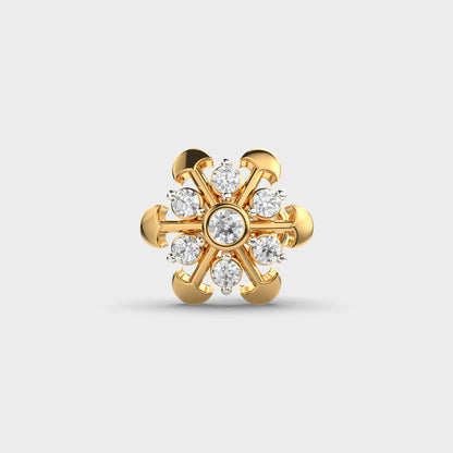 Radiant Sun Diamond Nosepin