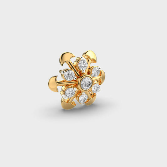 Radiant Sun Diamond Nosepin