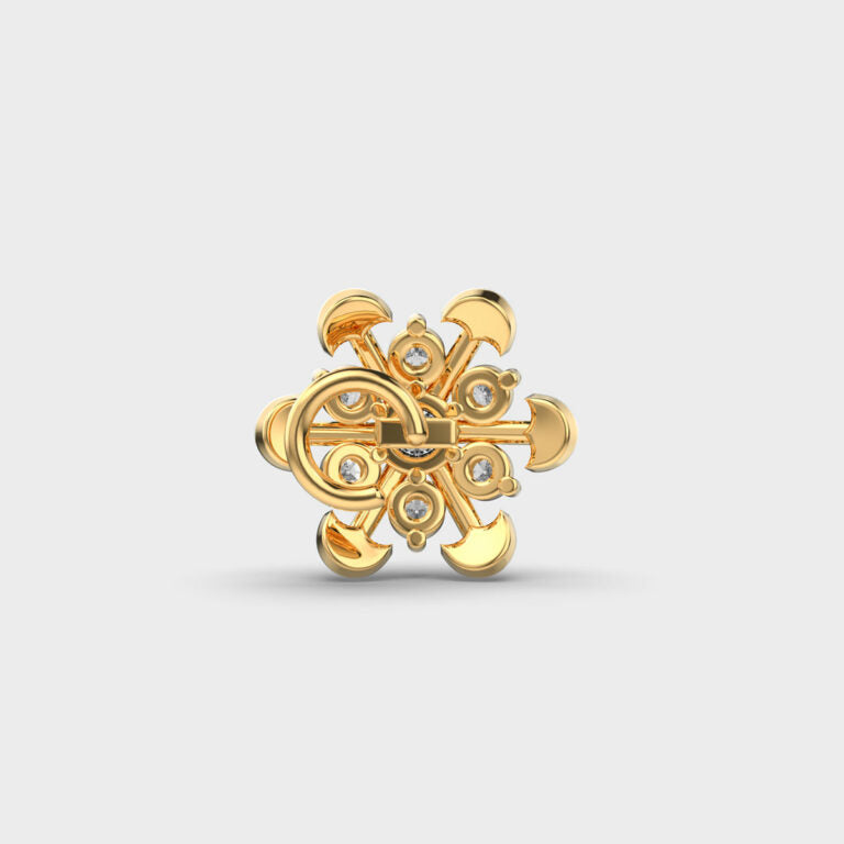 Radiant Sun Diamond Nosepin