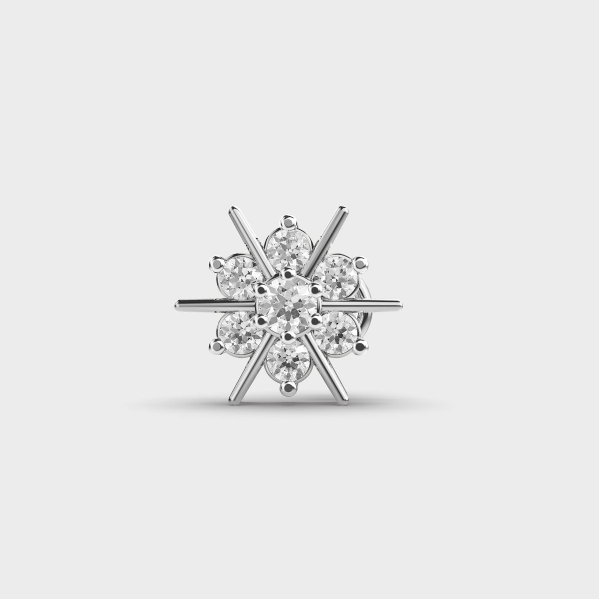 Brilliant Celtic Diamond Nosepin