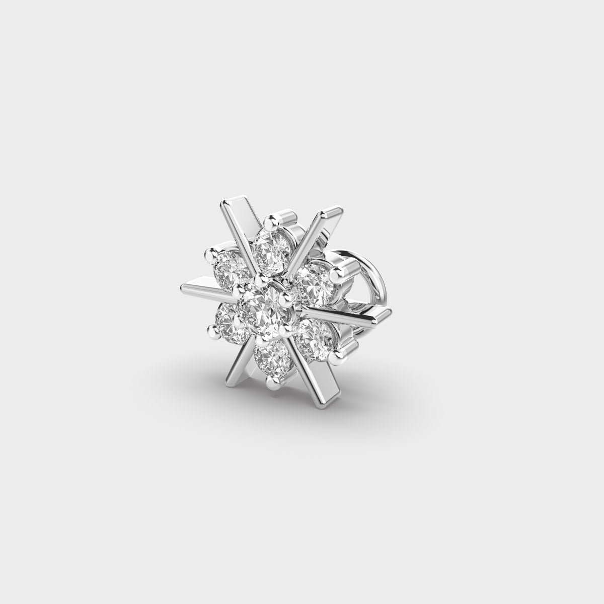 Brilliant Celtic Diamond Nosepin