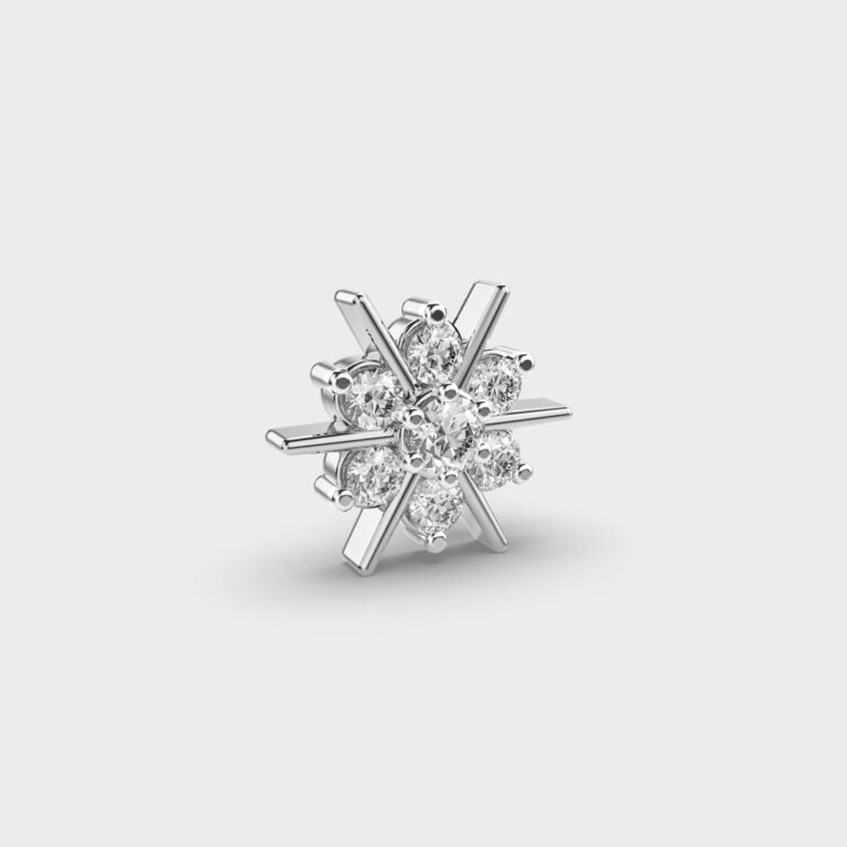 Brilliant Celtic Diamond Nosepin