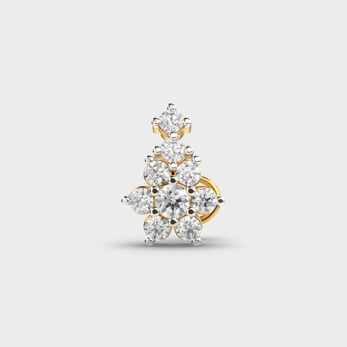 Shimmering Beauty Diamond Nosepin