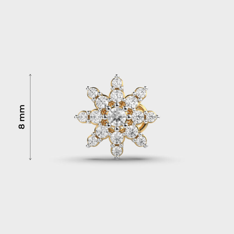 Traditional Nakfool Diamond Nosepin