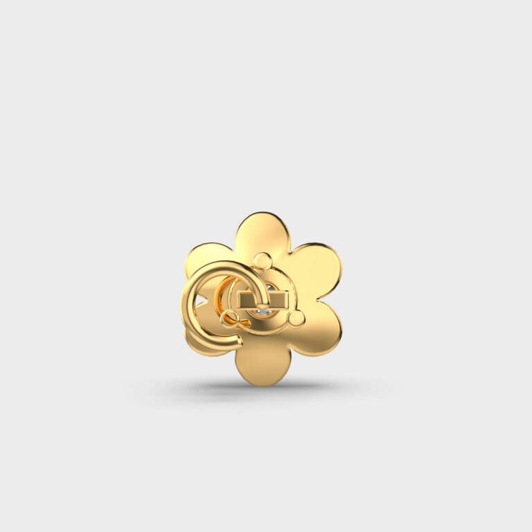 Dainty Blossom Diamond Nosepin