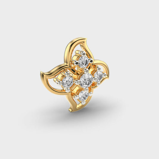 Blooming Appeal Diamond Nosepin