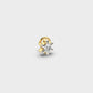 Simplistic Love Diamond Nosepin