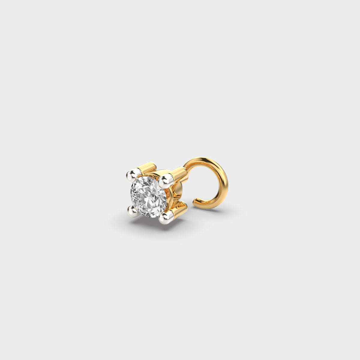 Vintage Studded Diamond Nosepin