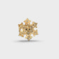 Enticing Snowflake Diamond Nosepin