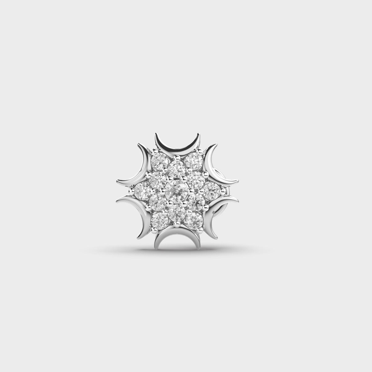 Rippling Echo Diamond Nosepin
