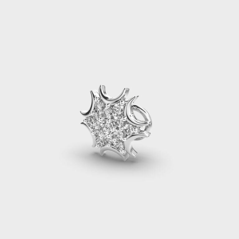 Rippling Echo Diamond Nosepin
