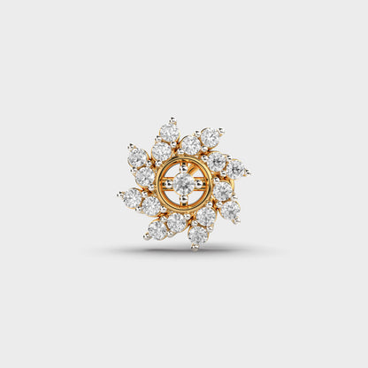 Blossom Twister Diamond Nosepin