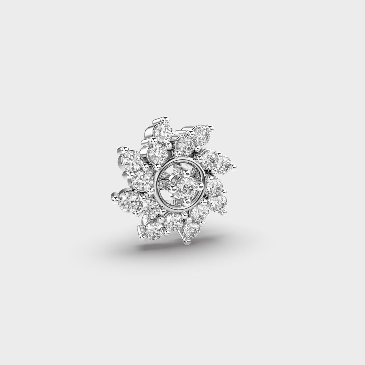 Blossom Twister Diamond Nosepin