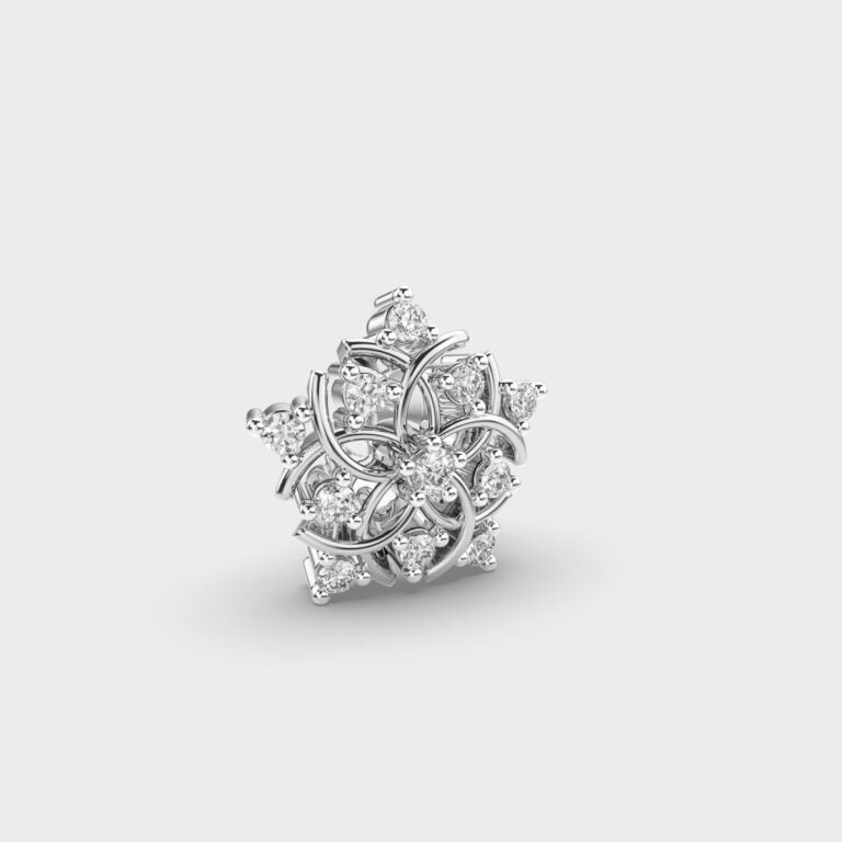 Celestial Weave Diamond Nosepin
