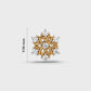 Mesmerizing Floret Diamond Nosepin