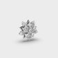 Balanced Star Diamond Nosepin