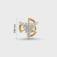 Glamorous Aztec Diamond Nosepin