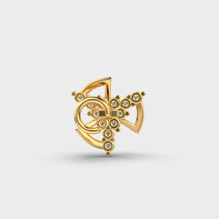 Glamorous Aztec Diamond Nosepin