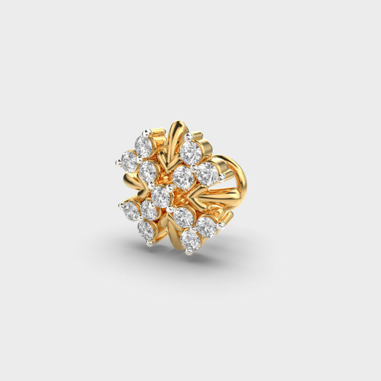 Mystical Petals Diamond Nosepin