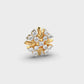 Mystical Petals Diamond Nosepin