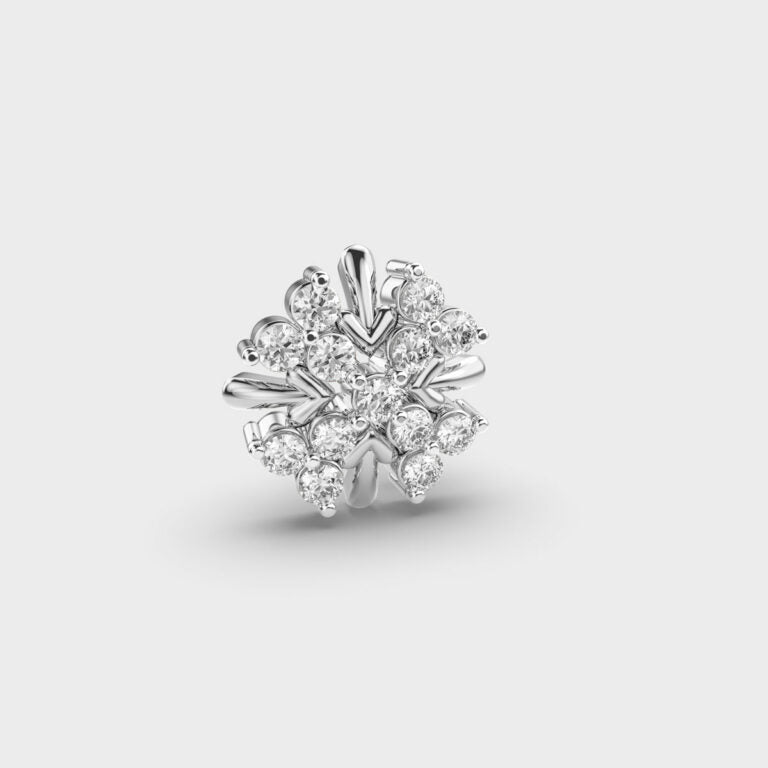 Mystical Petals Diamond Nosepin
