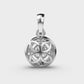 Sun With Halo Diamond Pendant (Without Chain)