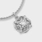 Twirling Tales Diamond Pendant (Without Chain)