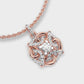 Twirling Tales Diamond Pendant (Without Chain)