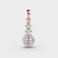 Alluring Diamond Drop Pendant (Without Chain)