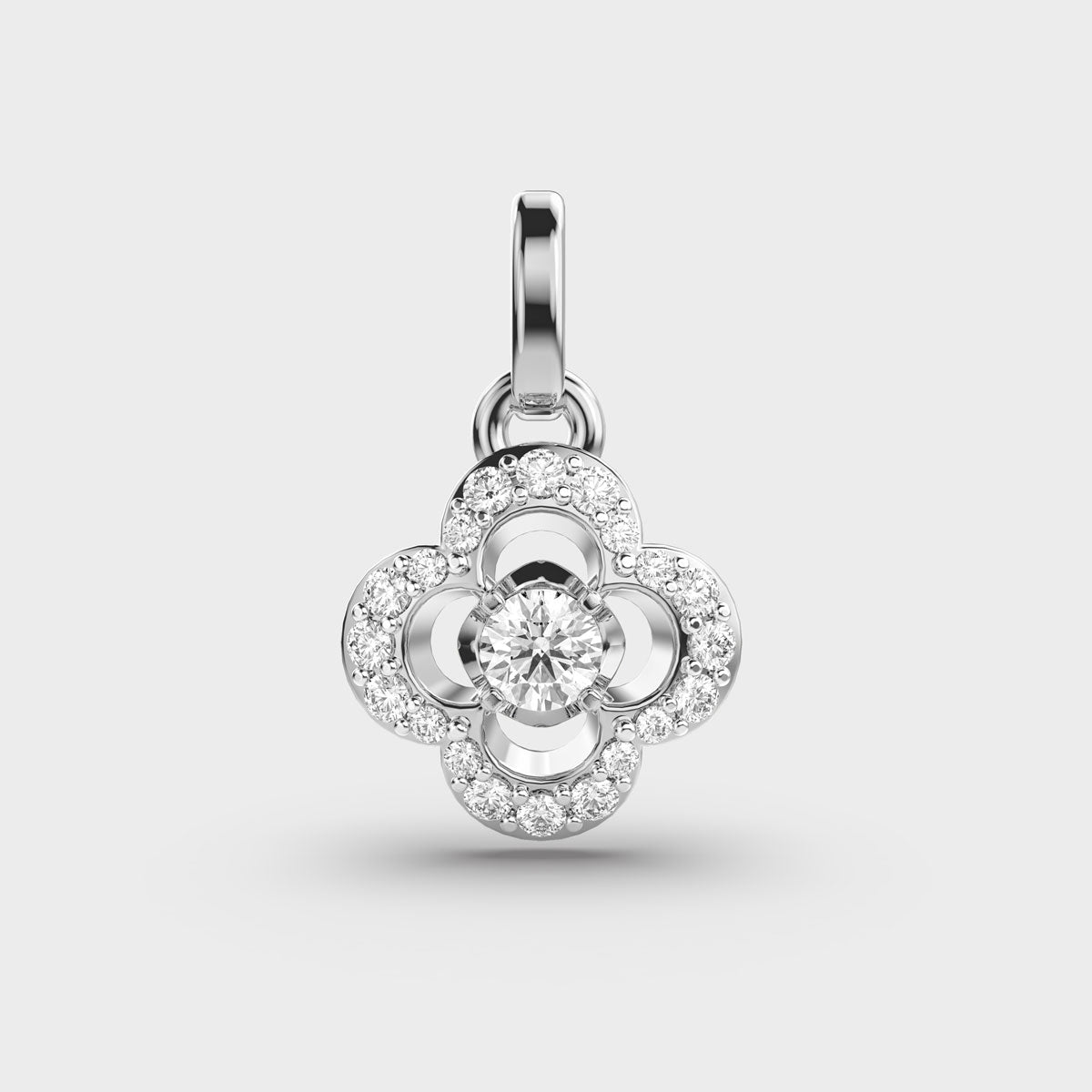 Chic Diamond Pendant (Without Chain)