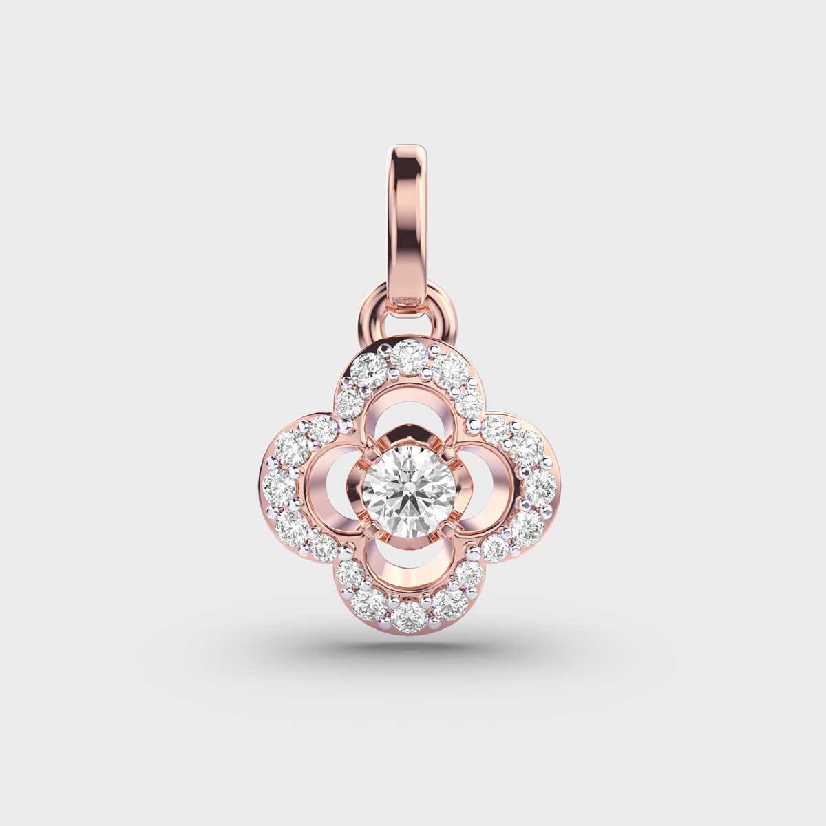 Chic Diamond Pendant (Without Chain)