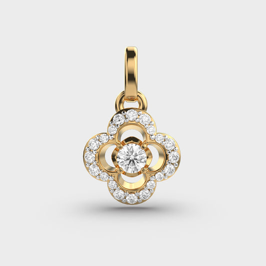 Chic Diamond Pendant (Without Chain)