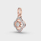Chic Diamond Pendant (Without Chain)