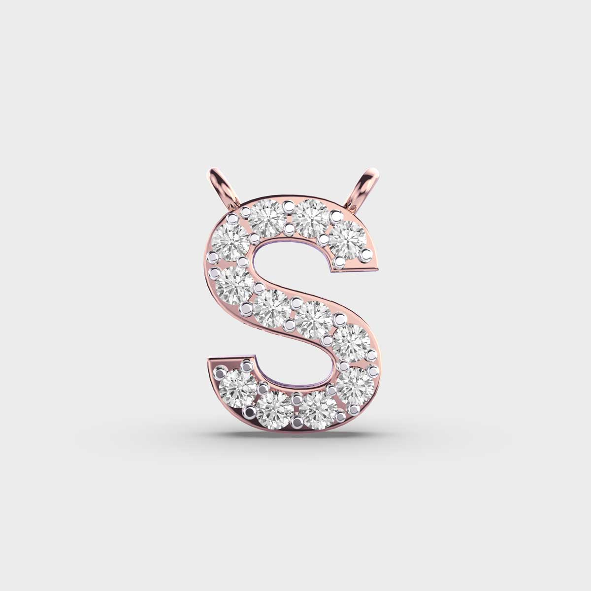 Soulful ‘S’ Diamond Pendant (With Chain)