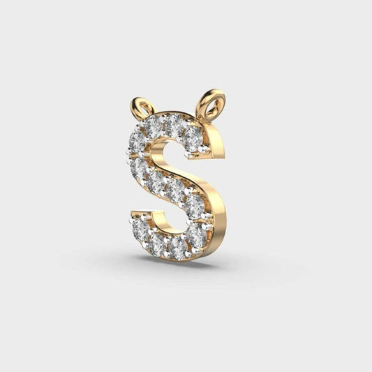 Soulful ‘S’ Diamond Pendant (With Chain)