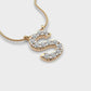 Soulful ‘S’ Diamond Pendant (With Chain)