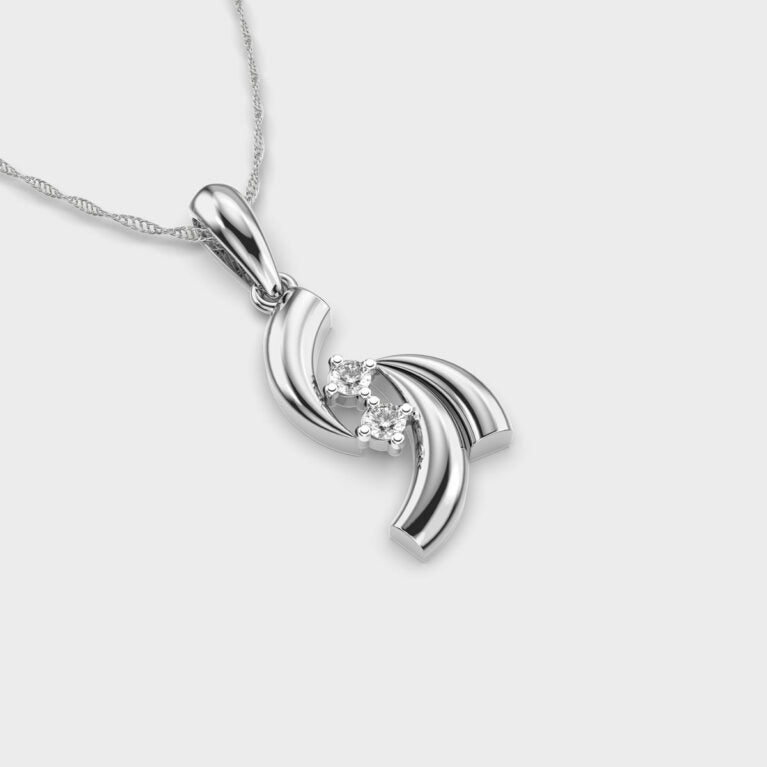 Fabulous Fringes Diamond Pendant (Without Chain)