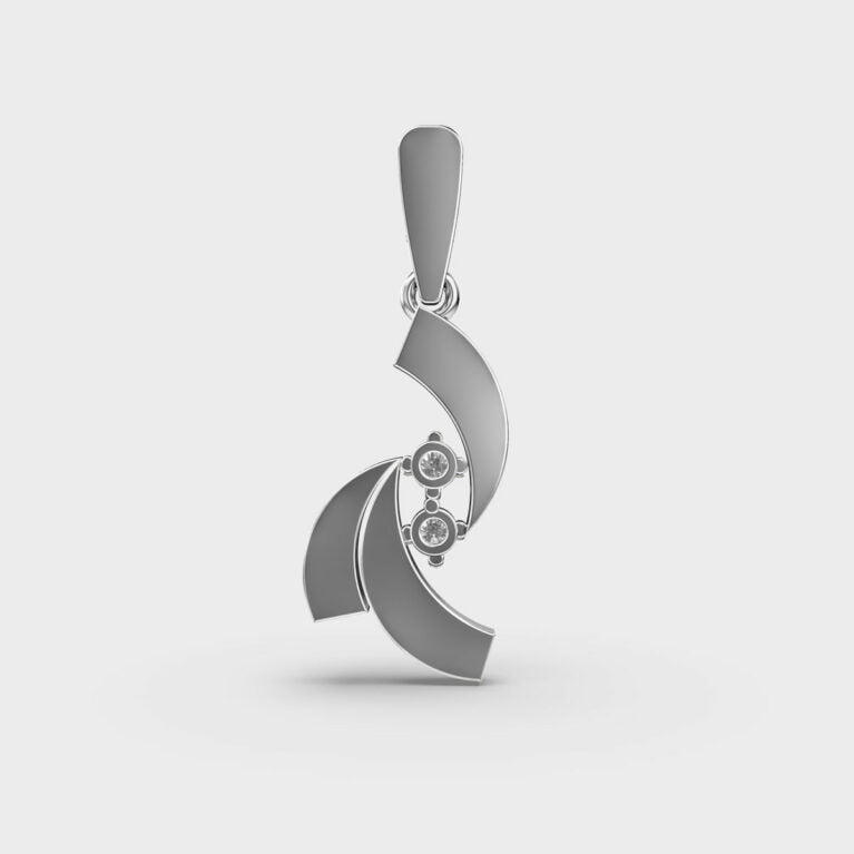 Fabulous Fringes Diamond Pendant (Without Chain)