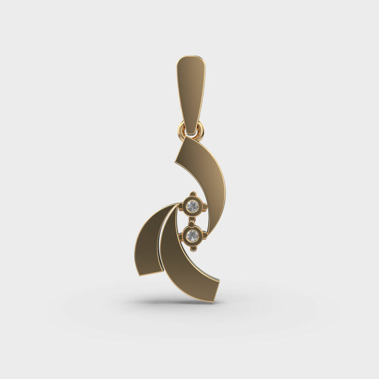 Fabulous Fringes Diamond Pendant (Without Chain)