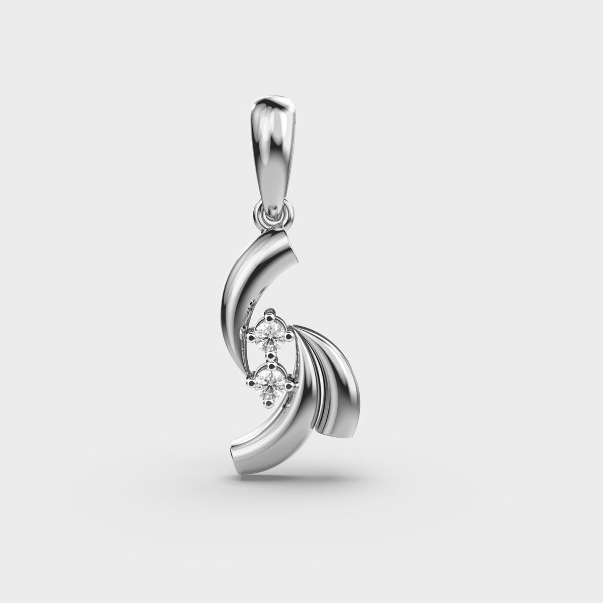 Fabulous Fringes Diamond Pendant (Without Chain)