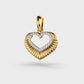 Ripples of Love Diamond Pendant (Without Chain)