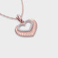Ripples of Love Diamond Pendant (Without Chain)
