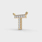 Thoughtful ‘T’ Diamond Pendant (With Chain)