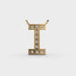 Incredible ‘I’ Diamond Pendant (With Chain)