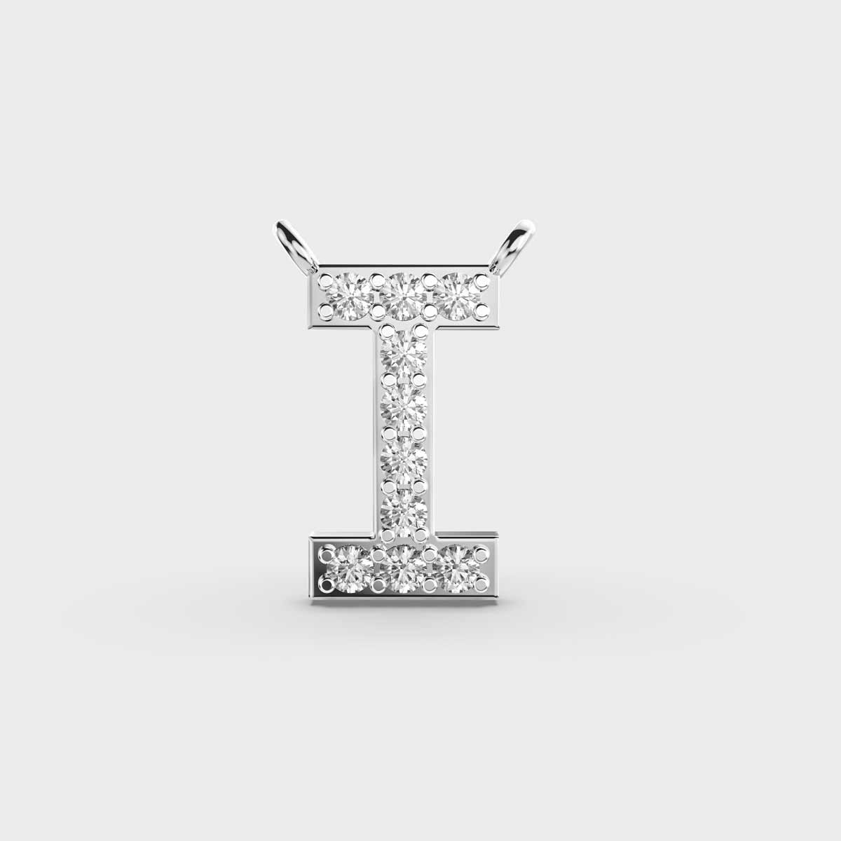 Incredible ‘I’ Diamond Pendant (With Chain)