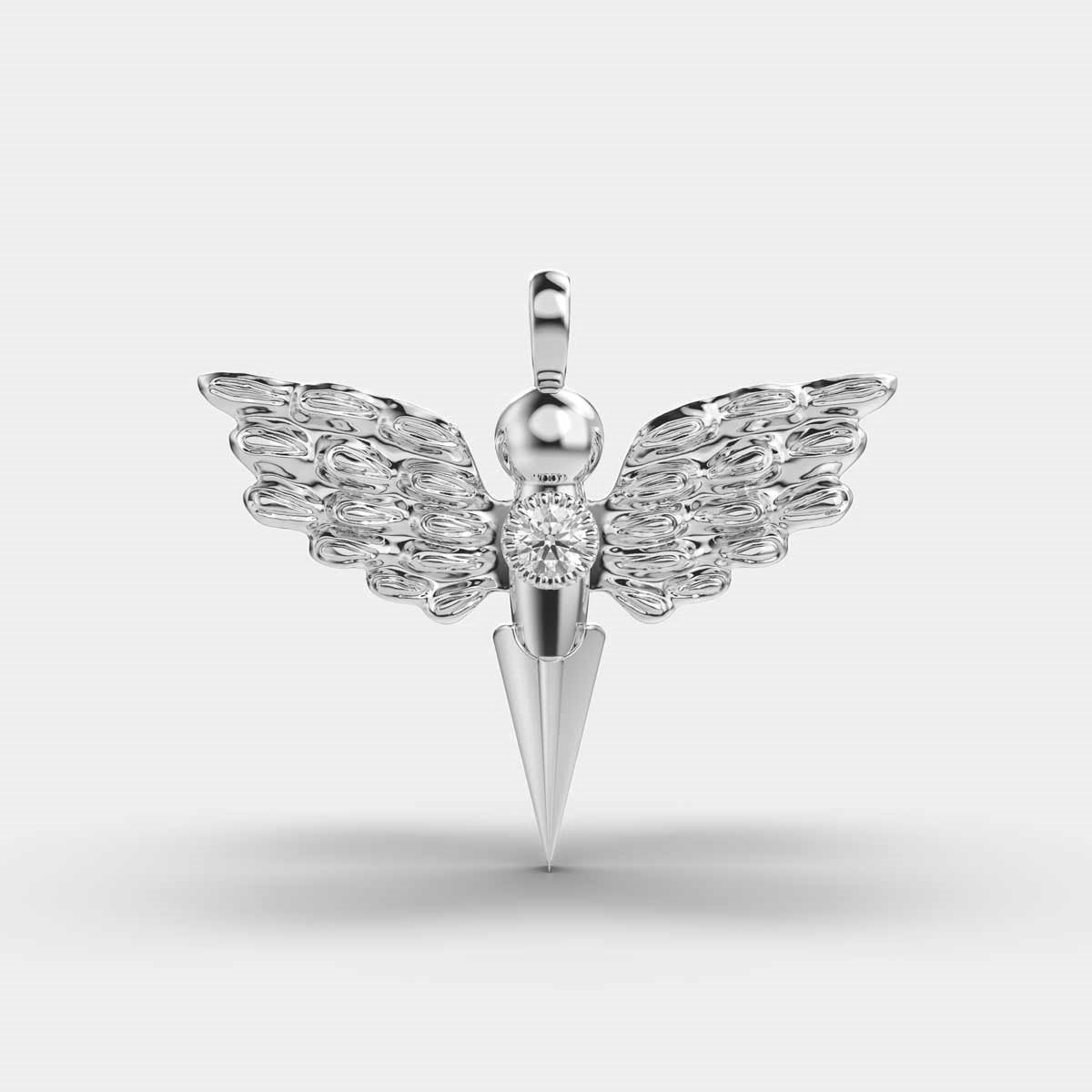 Angel from Heaven Diamond Pendant (Without Chain)