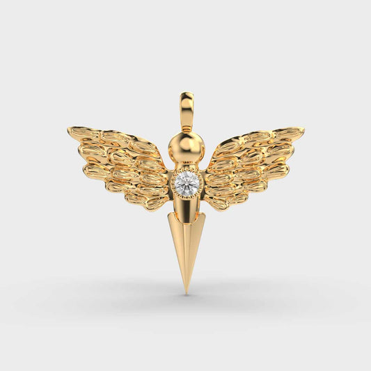 Angel from Heaven Diamond Pendant (Without Chain)