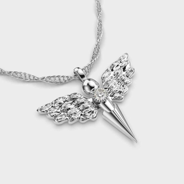 Angel from Heaven Diamond Pendant (Without Chain)